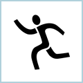 Running (jogging) - 5/mph